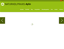 Tablet Screenshot of naturheilpraxis-aylin.de